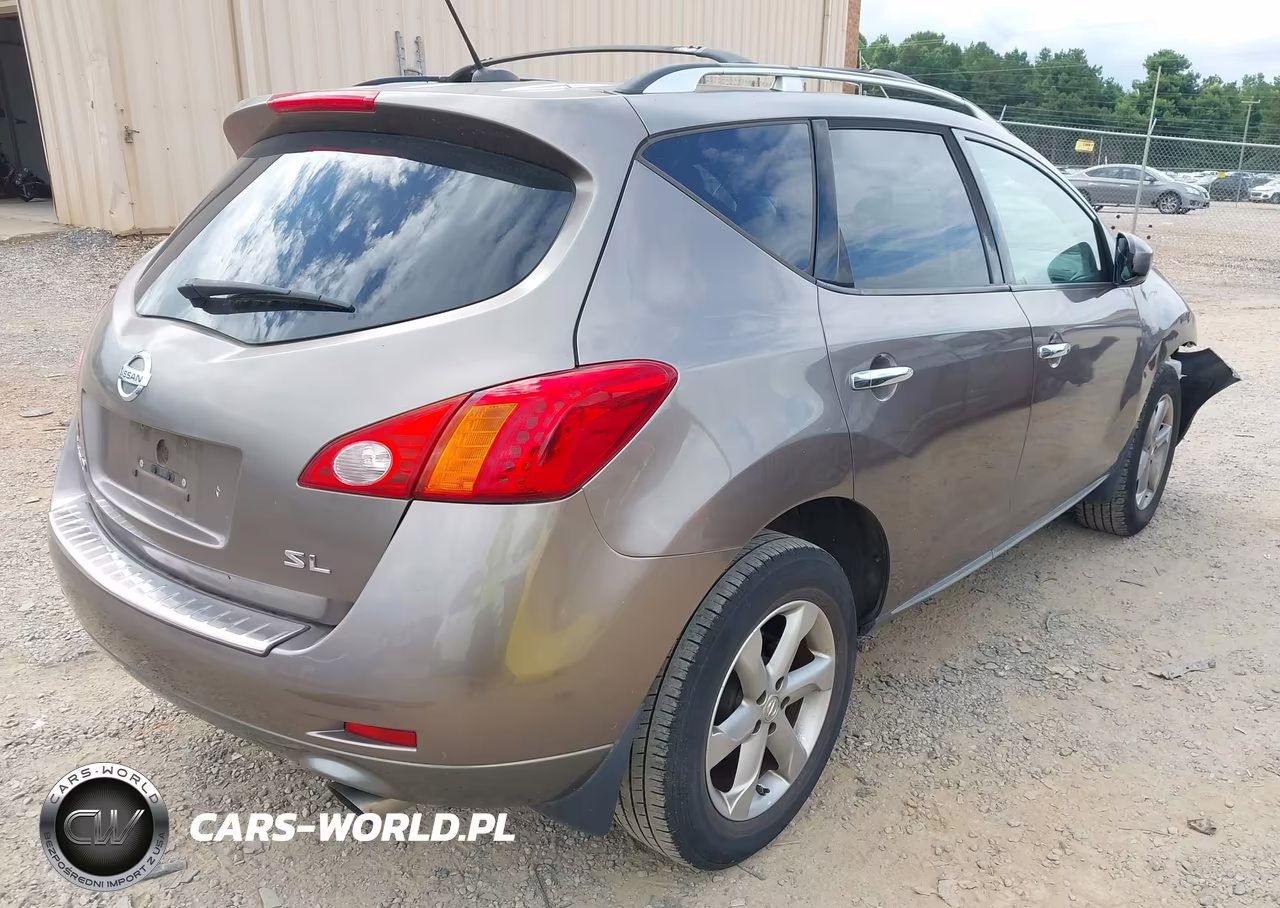 2009 Nissan Murano Sl VIN:JN8AZ18U59W106868 - 4