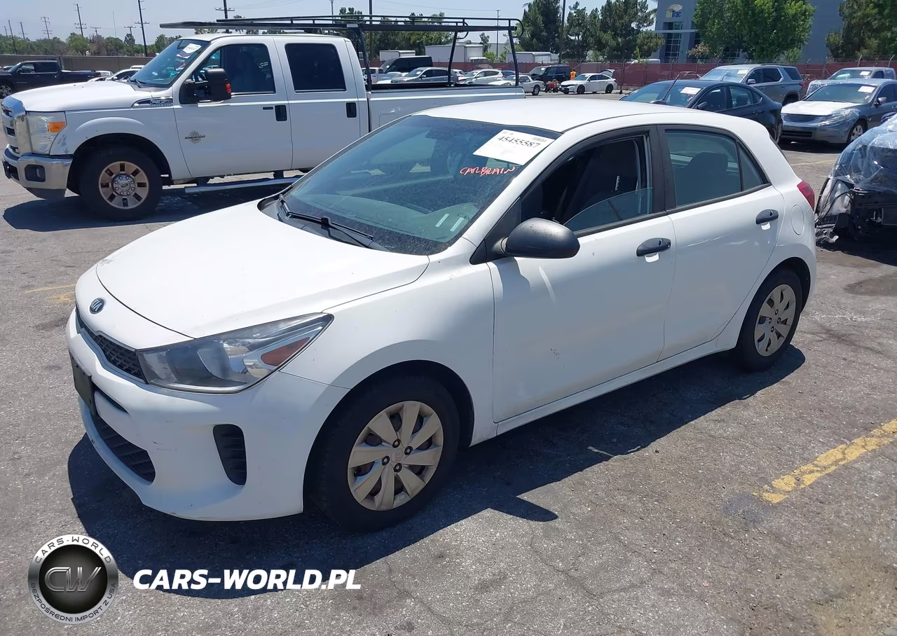2018 Kia Rio Lx VIN:3KPA25AB8JE087621 - 2