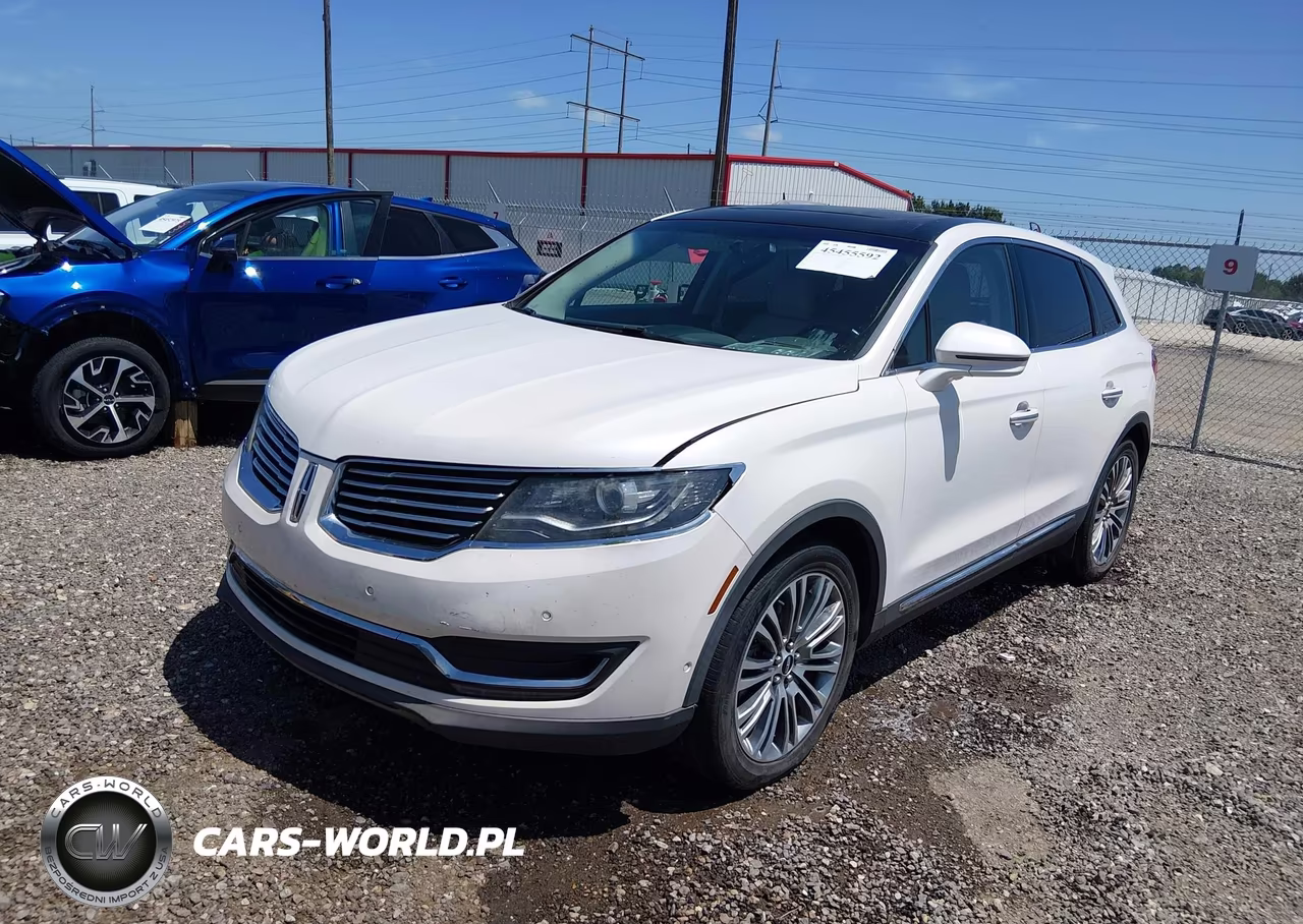 2017 Lincoln Mkx Reserve VIN:2LMPJ6LR9HBL10781 - 2