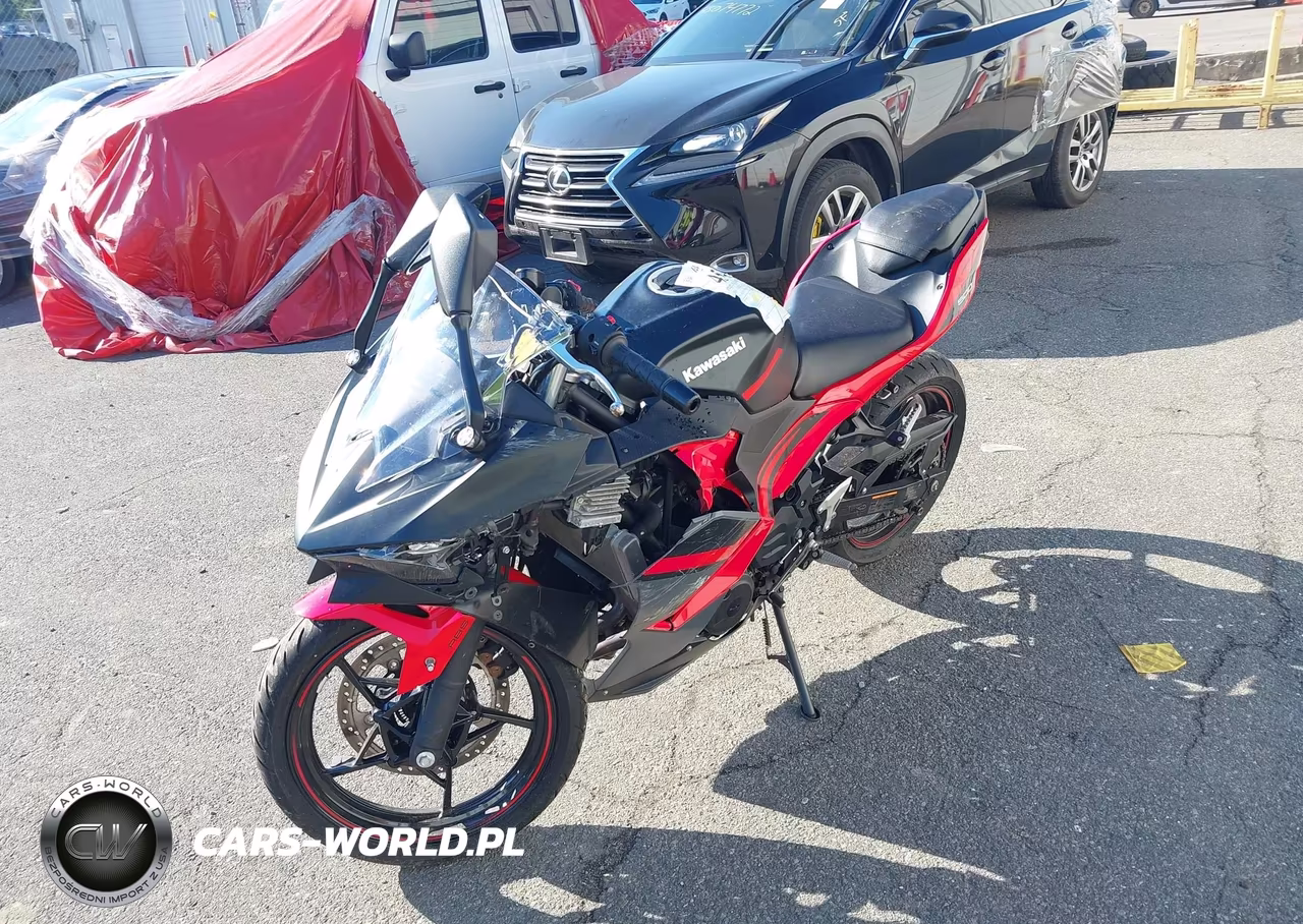 2024 Kawasaki Ex500 VIN:ML5EXGG14RDA23924 - 2