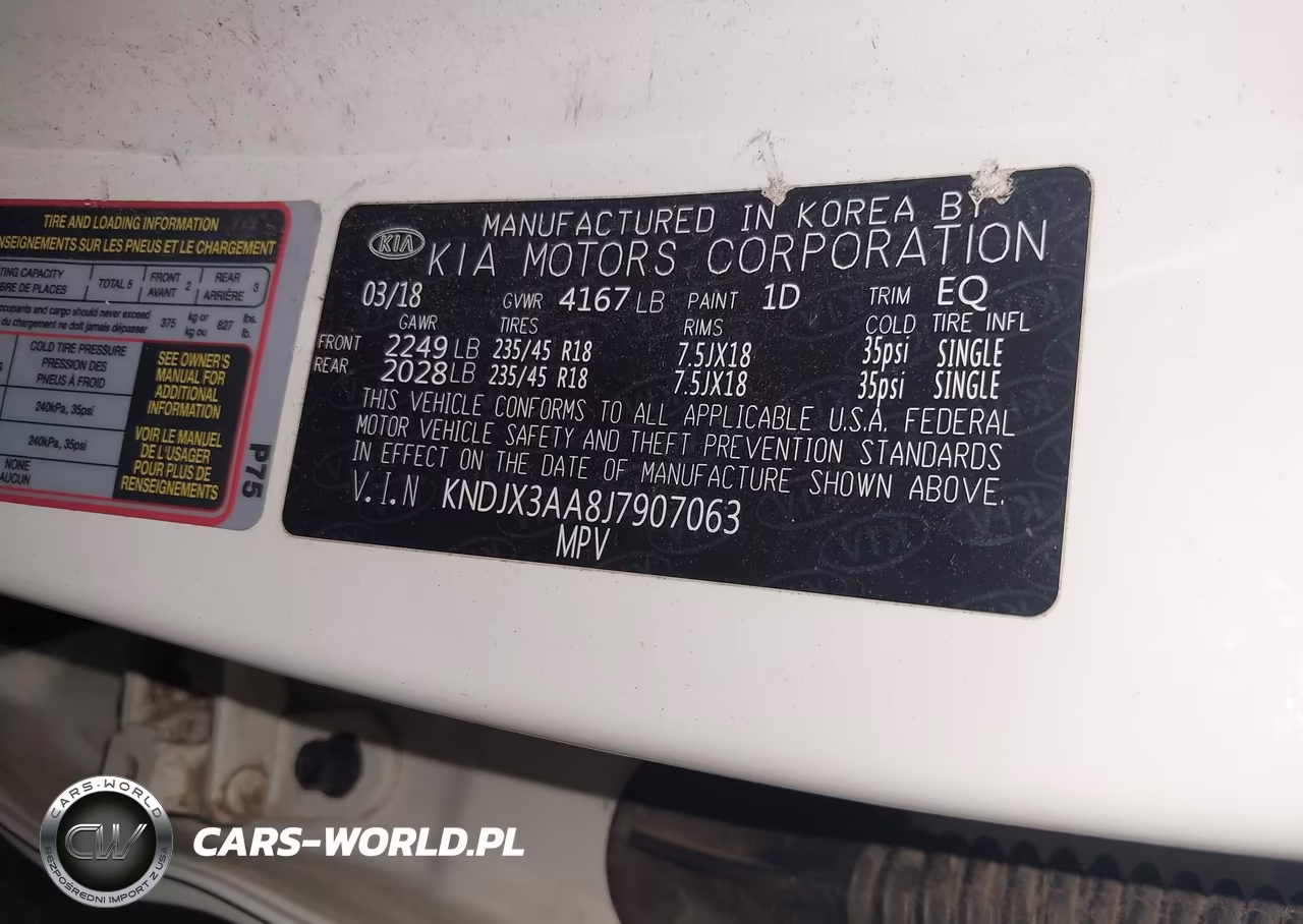 2018 Kia Soul ! VIN:KNDJX3AA8J7907063 - 9