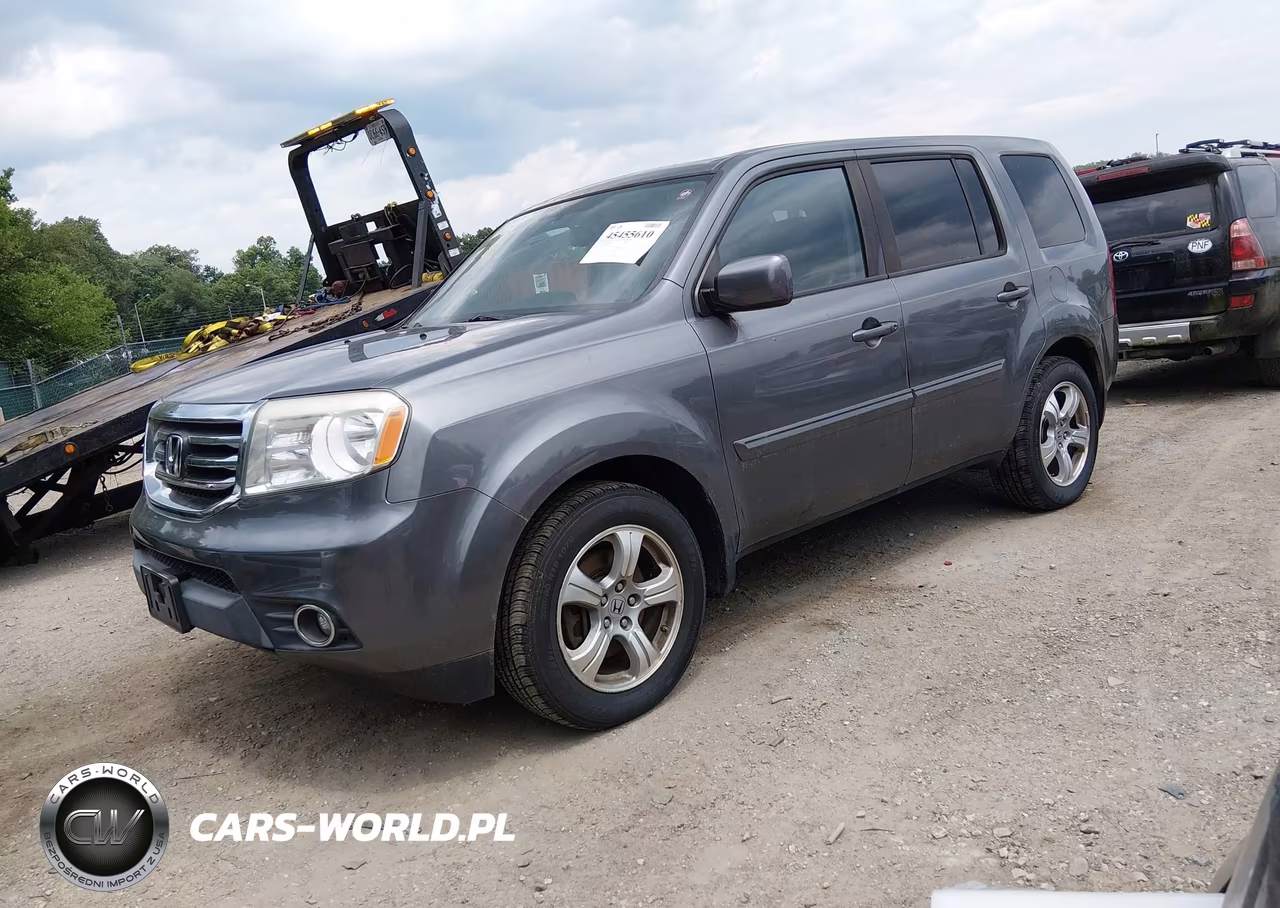 2013 Honda Pilot Ex-L VIN:5FNYF4H57DB072703 - 2