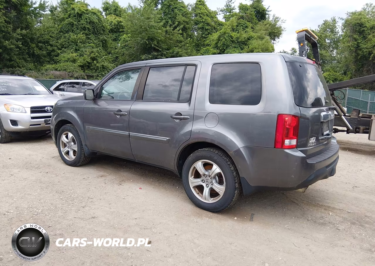 2013 Honda Pilot Ex-L VIN:5FNYF4H57DB072703 - 3