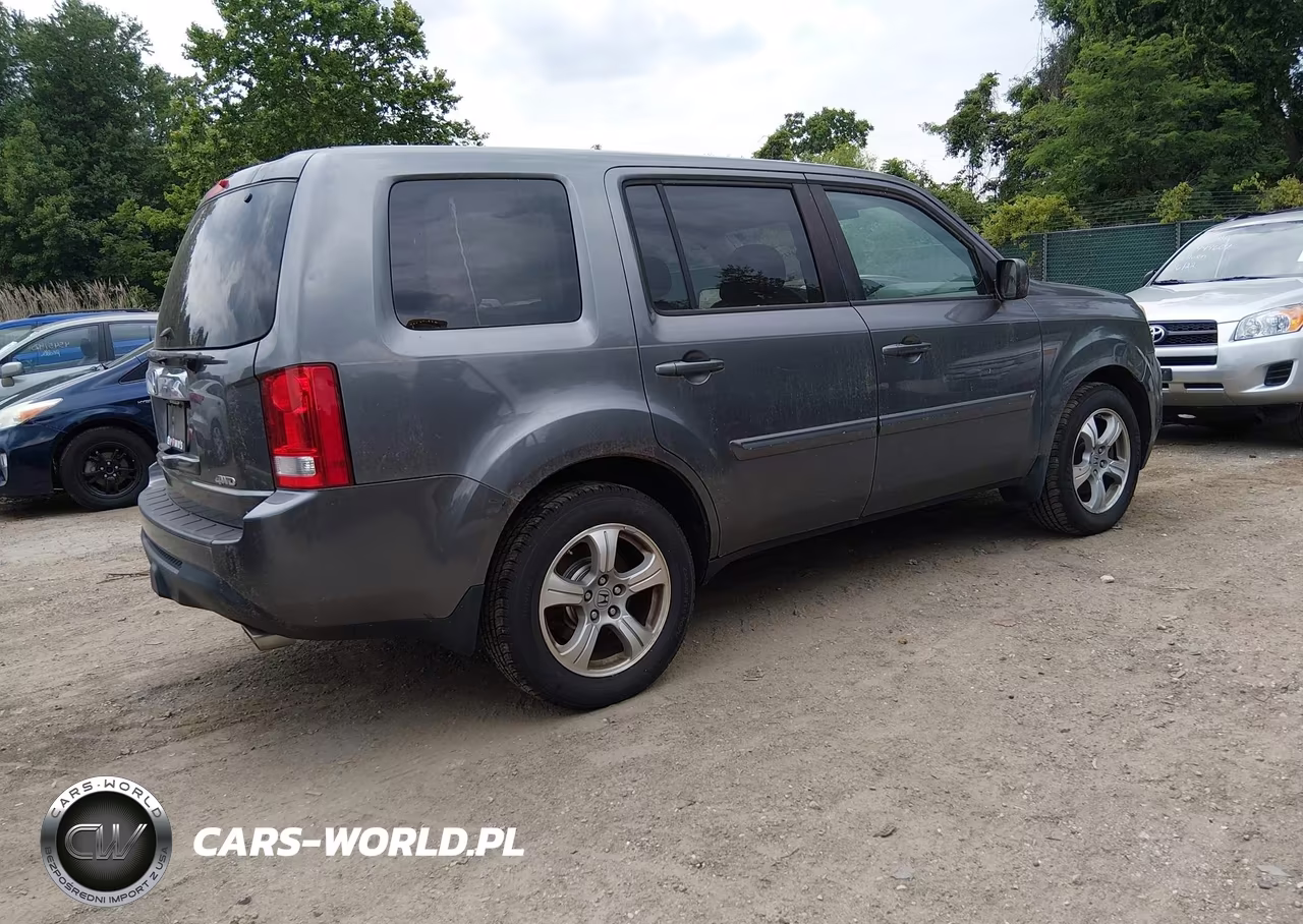 2013 Honda Pilot Ex-L VIN:5FNYF4H57DB072703 - 4