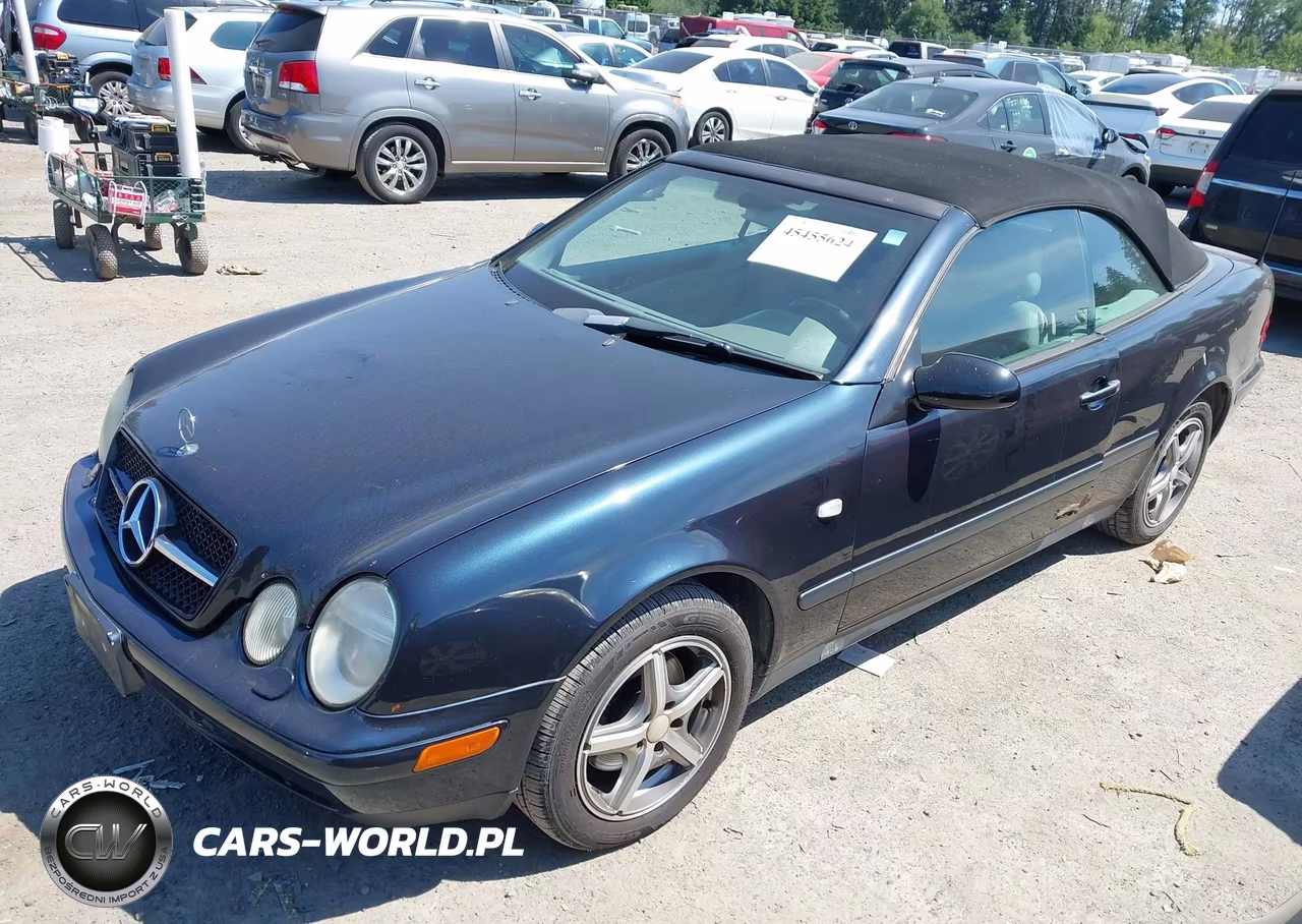1999 Mercedes-Benz Clk 320 VIN:WDBLK65G8XT007088 - 2