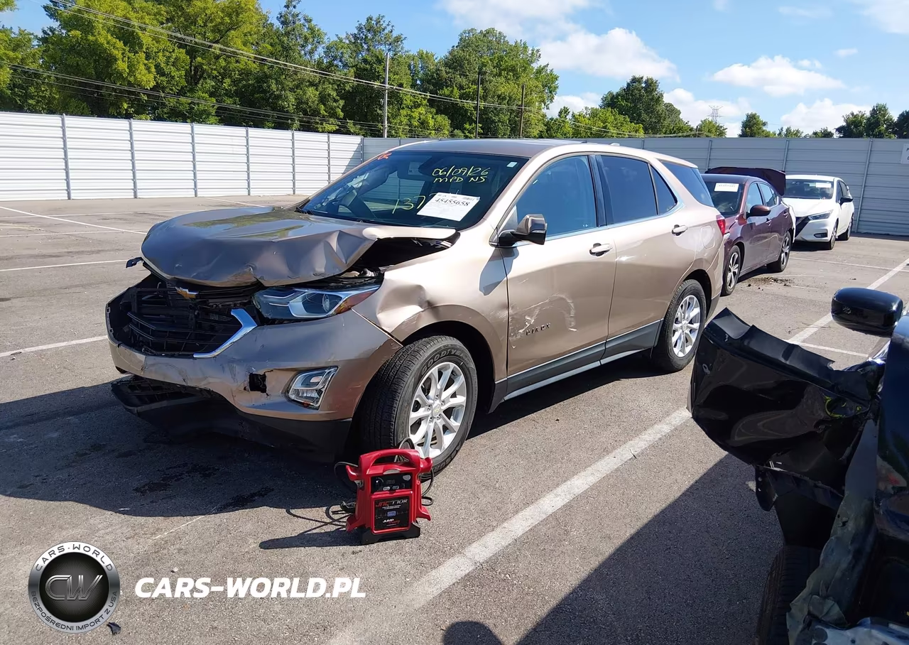 2018 Chevrolet Equinox Lt VIN:2GNAXJEV2J6240080 - 2