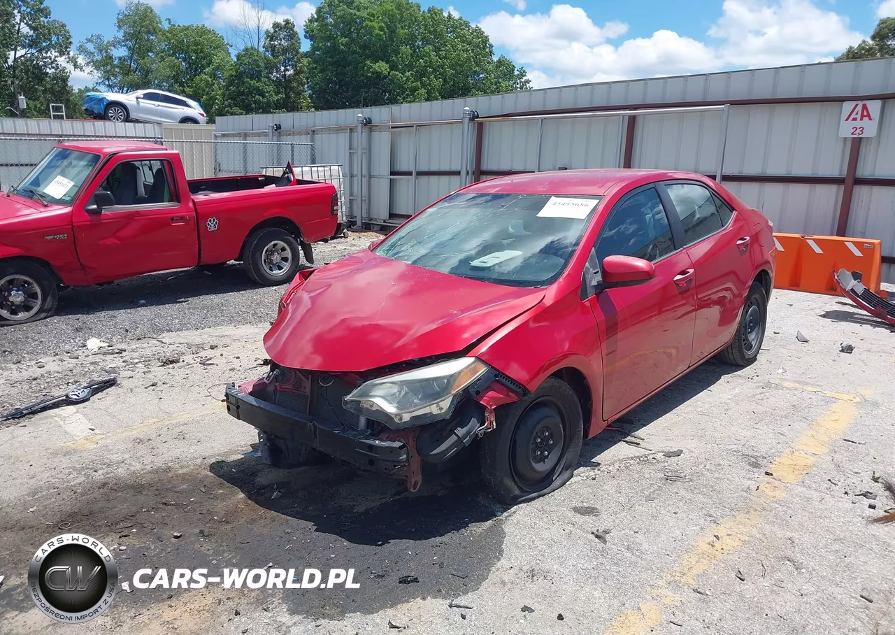 2015 Toyota Corolla Le VIN:5YFBURHE6FP266283 - 2