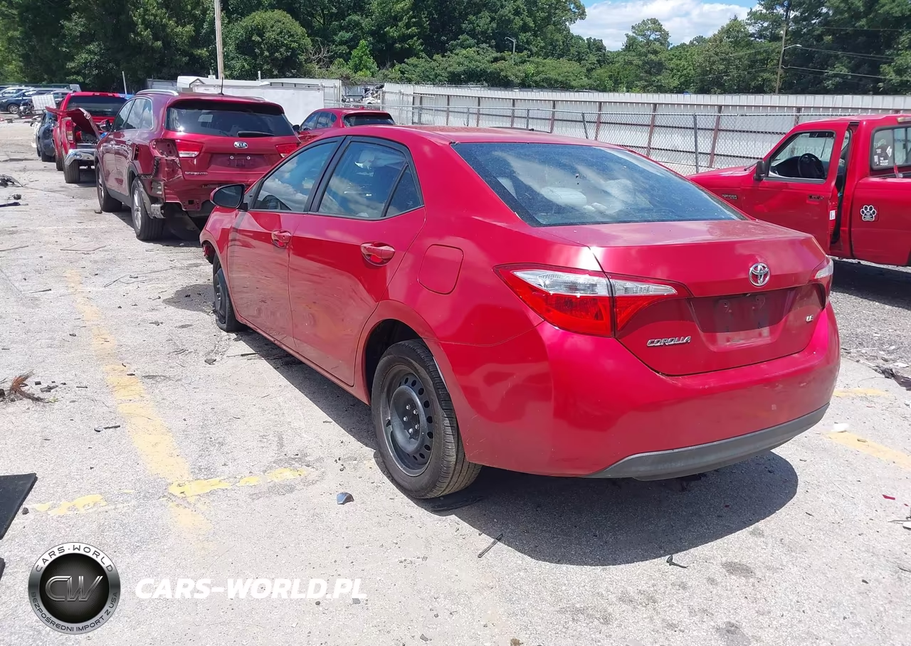2015 Toyota Corolla Le VIN:5YFBURHE6FP266283 - 3