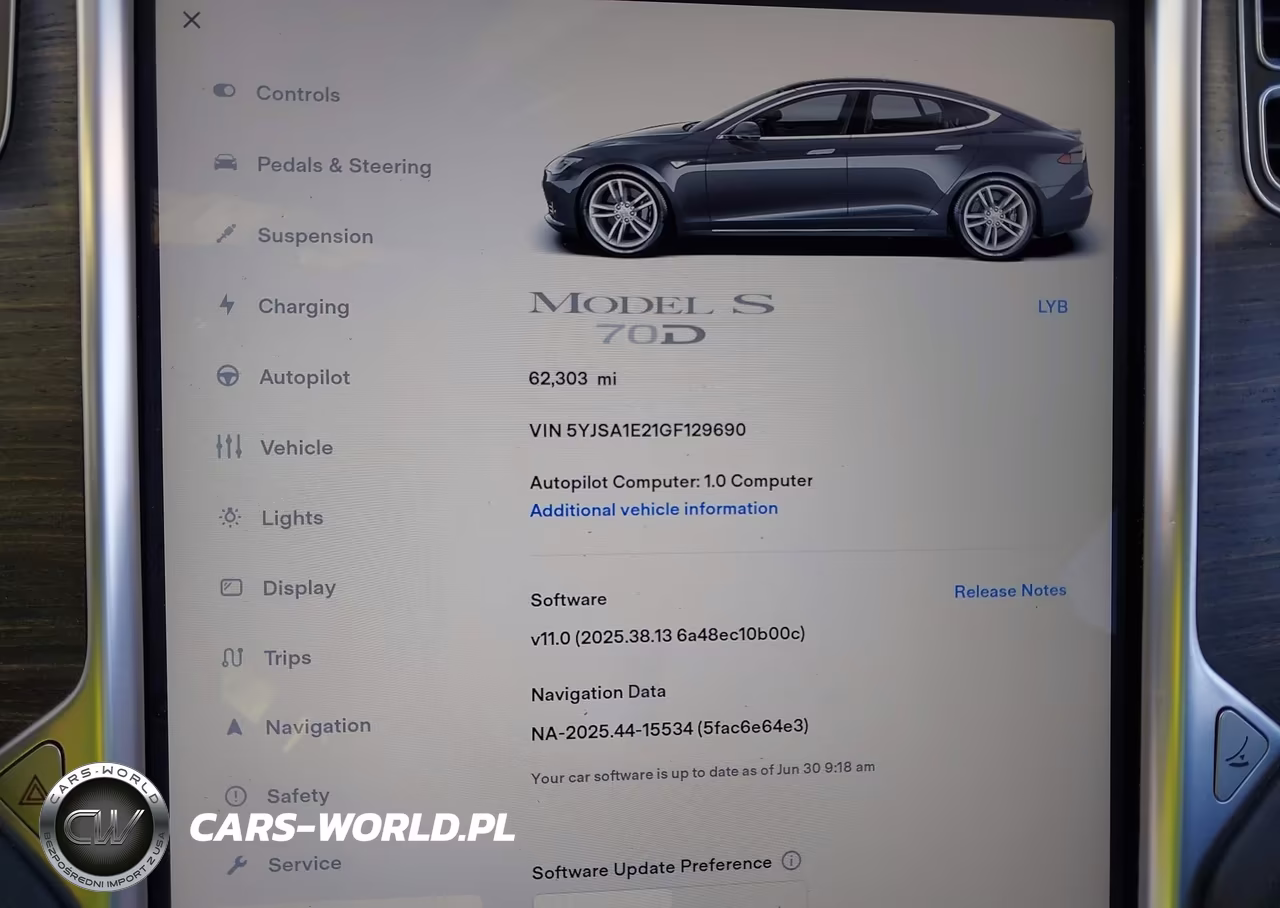 2016 Tesla Model S 60D-70D-75D-85D-90D VIN:5YJSA1E21GF129690 - 7