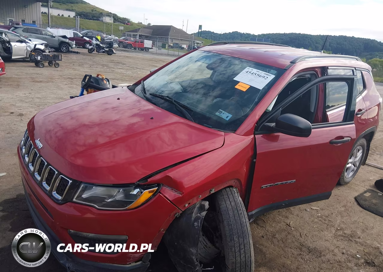 2018 Jeep Compass Sport 4X4 VIN:3C4NJDAB3JT112628 - 2