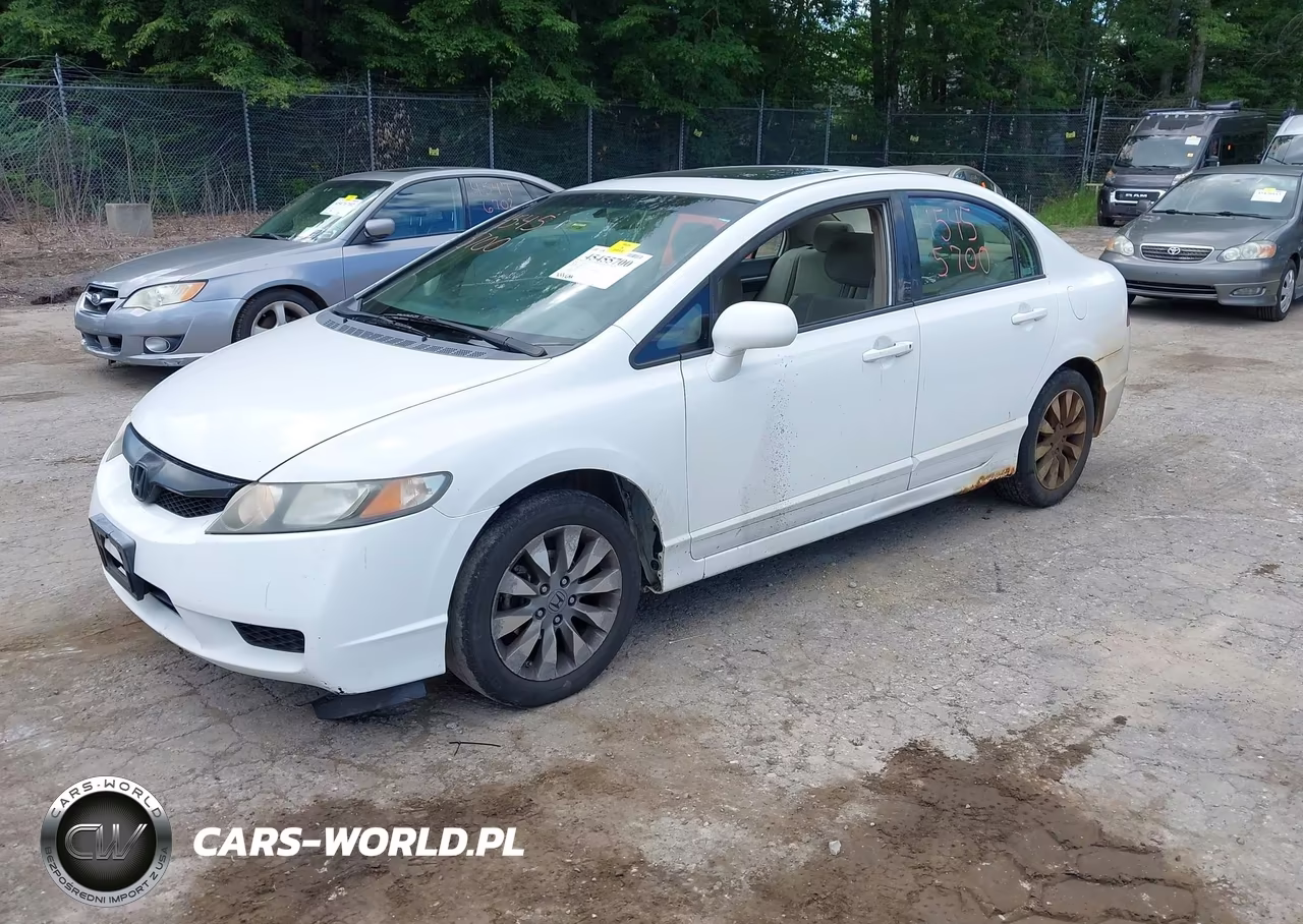 2009 Honda Civic Ex VIN:2HGFA15899H514886 - 2