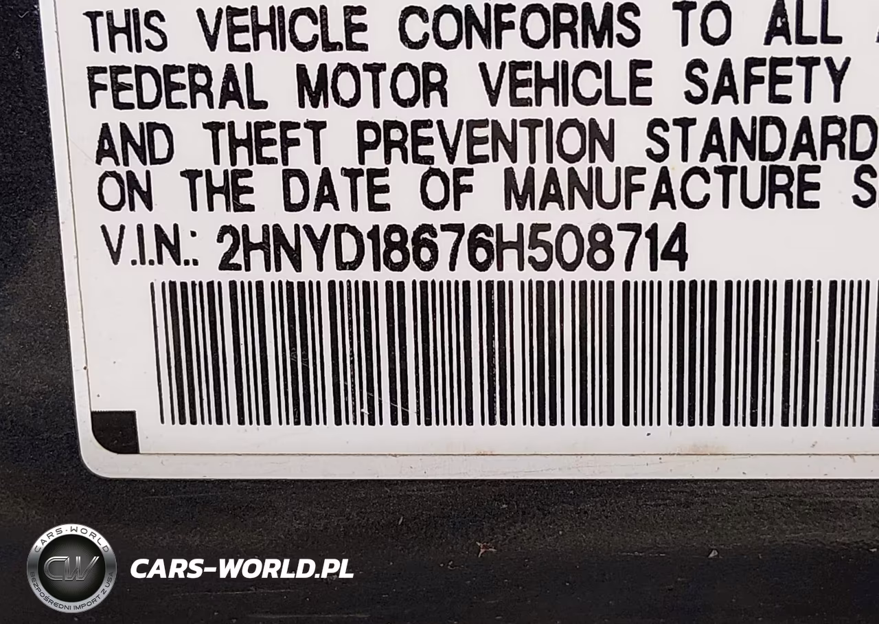 2006 Acura Mdx VIN:2HNYD18676H508714 - 9