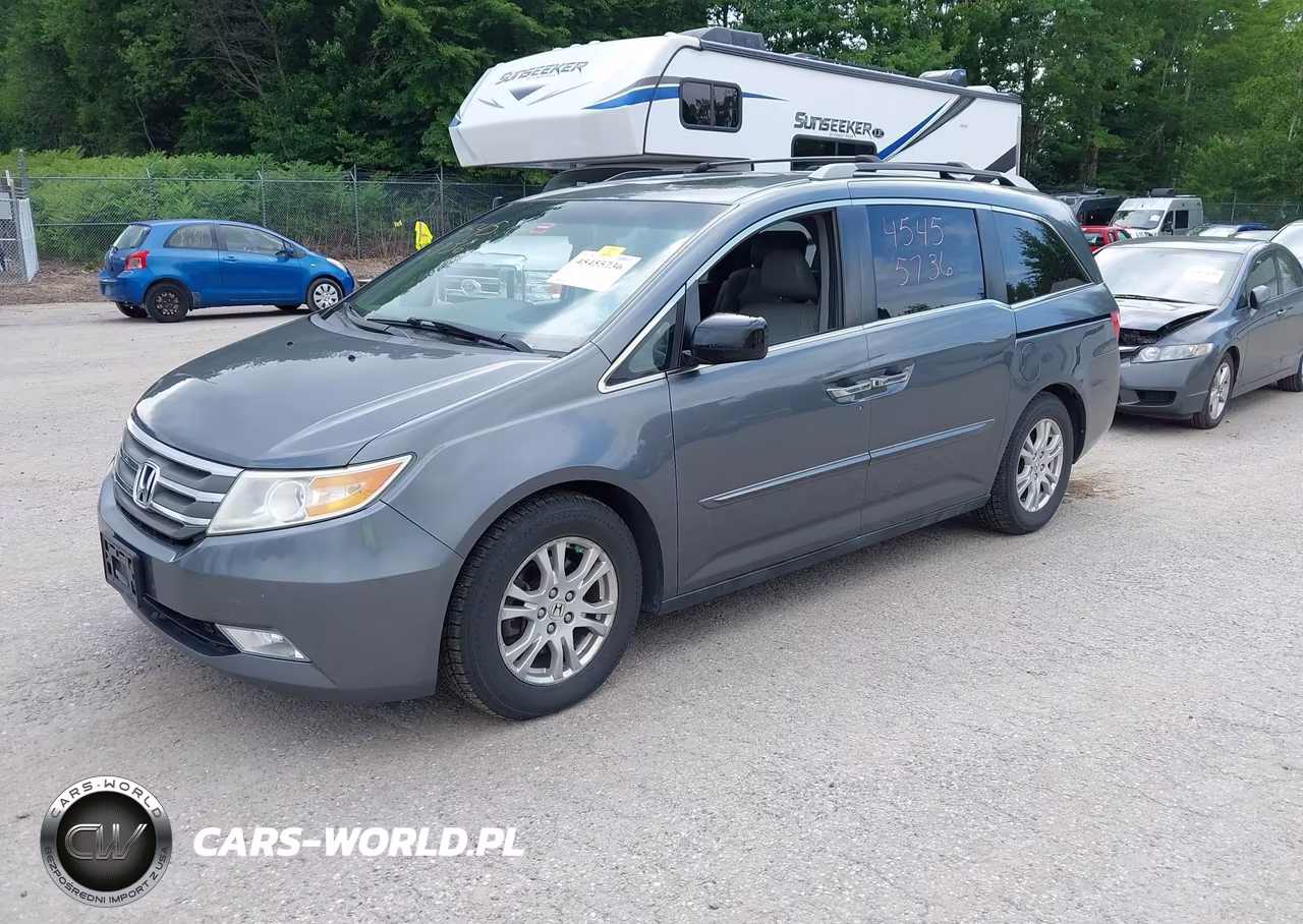 2012 Honda Odyssey Ex-L VIN:5FNRL5H63CB092568 - 2