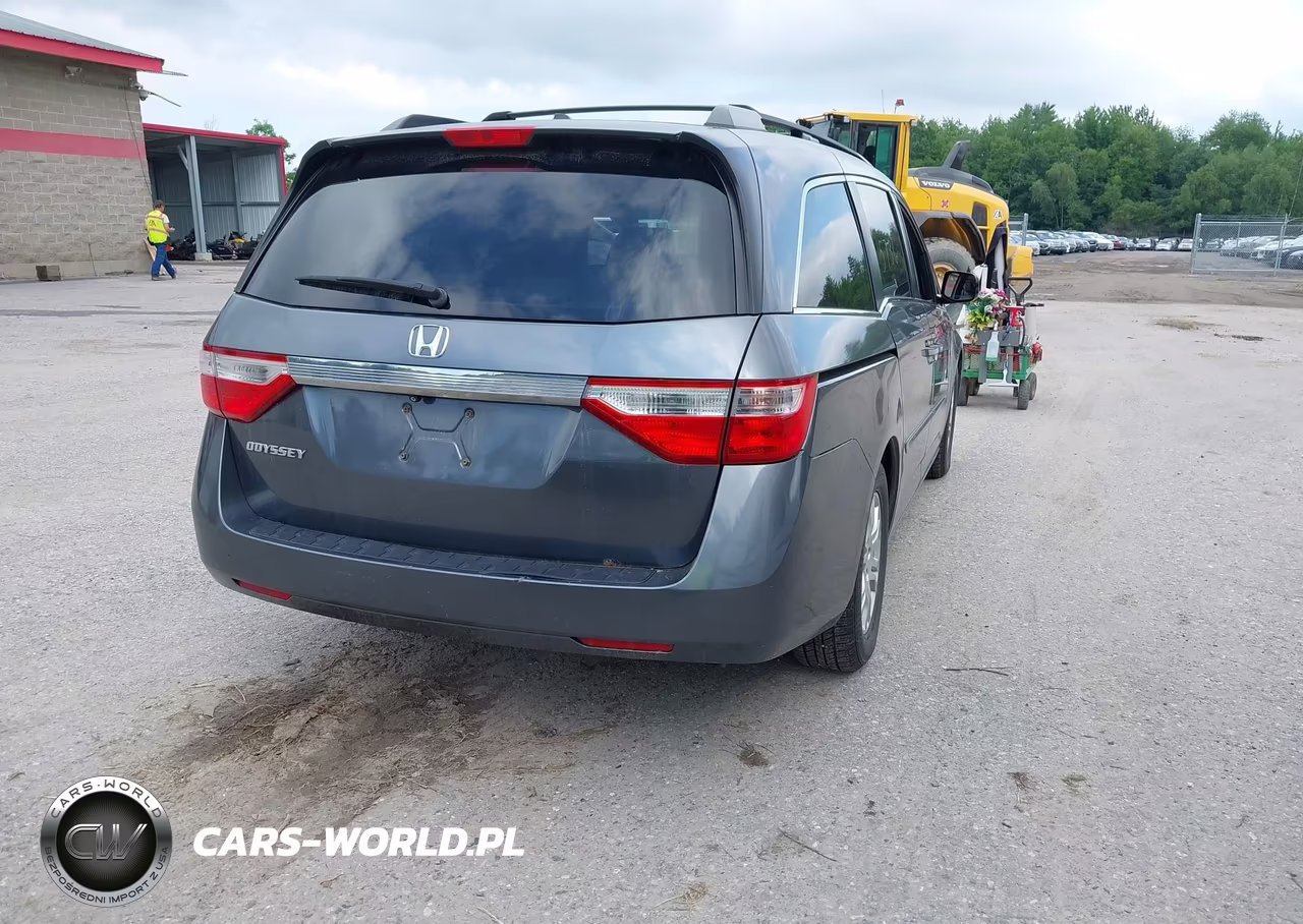 2012 Honda Odyssey Ex-L VIN:5FNRL5H63CB092568 - 4