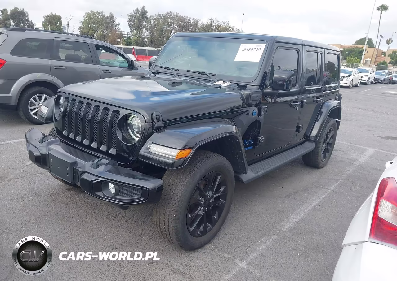 2021 Jeep Wrangler 4Xe Unlimited High Altitude 4X4 VIN:1C4JJXP61MW686184 - 2