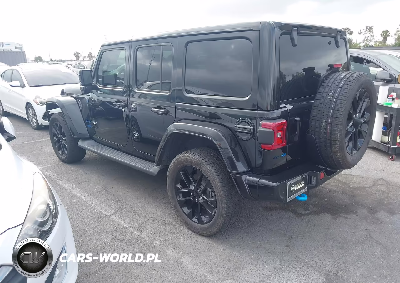 2021 Jeep Wrangler 4Xe Unlimited High Altitude 4X4 VIN:1C4JJXP61MW686184 - 3