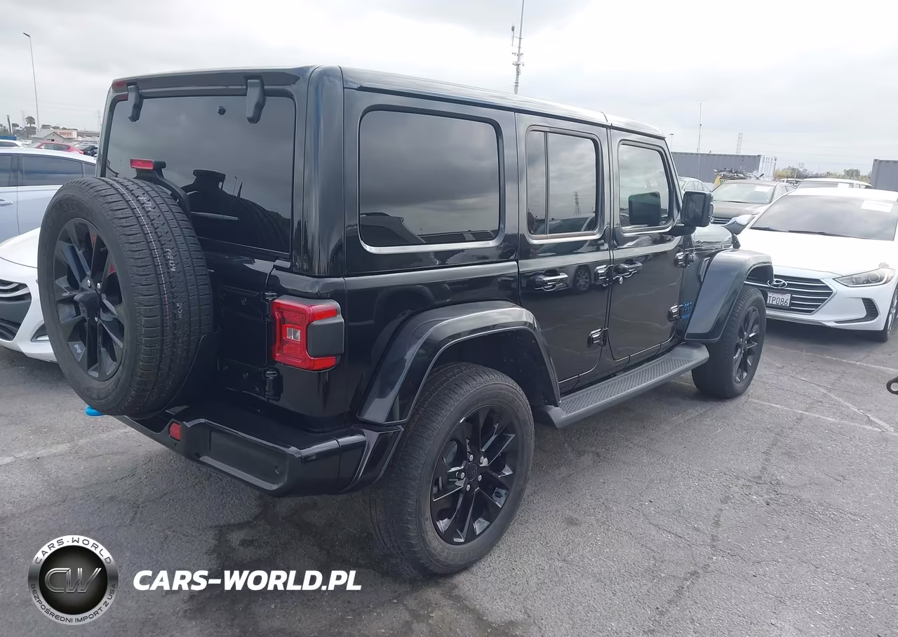 2021 Jeep Wrangler 4Xe Unlimited High Altitude 4X4 VIN:1C4JJXP61MW686184 - 4