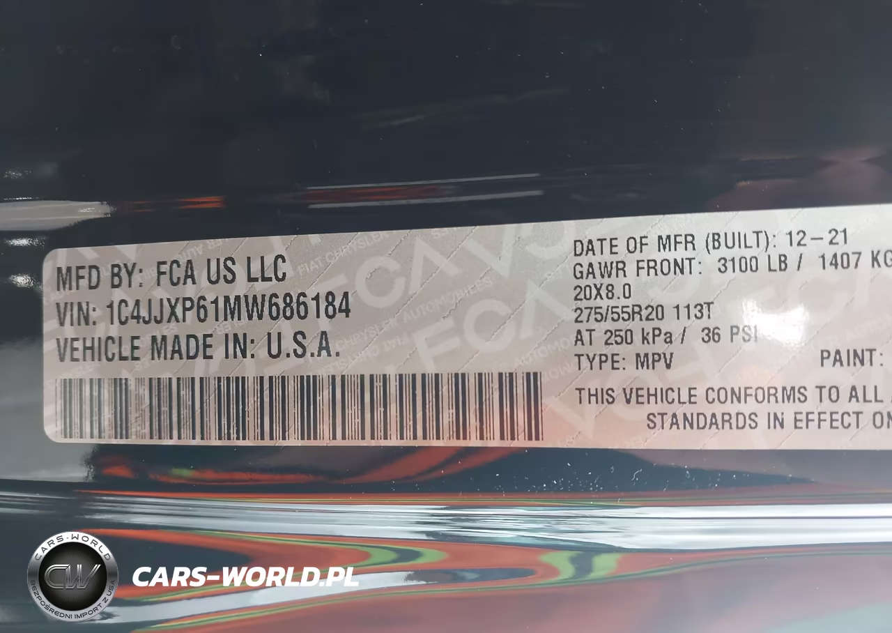 2021 Jeep Wrangler 4Xe Unlimited High Altitude 4X4 VIN:1C4JJXP61MW686184 - 9
