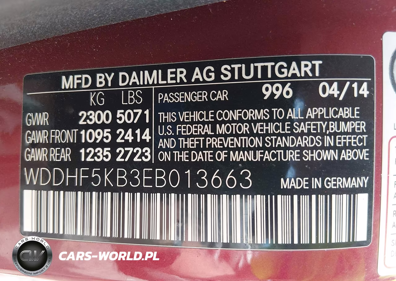 2014 Mercedes-Benz E 350 VIN:WDDHF5KB3EB013663 - 9