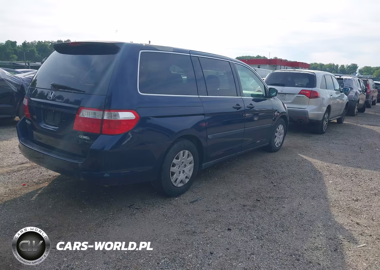 2007 Honda Odyssey Lx VIN:5FNRL38277B044935 - 4