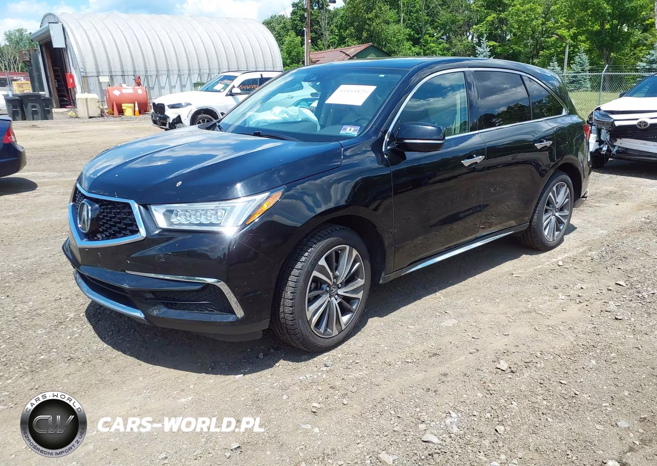 2019 Acura Mdx Tech Pkg VIN:5J8YD4H58KL024581 - 2