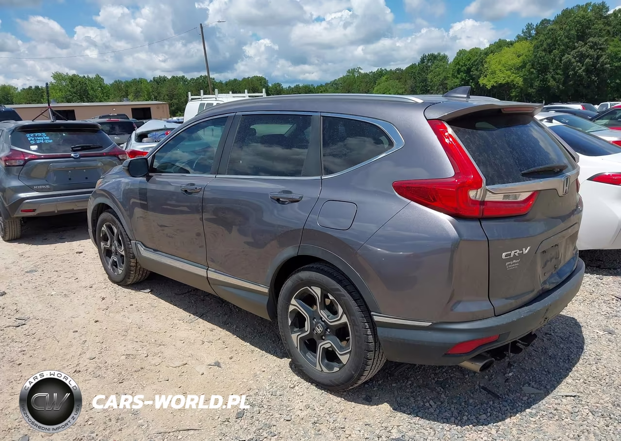 2018 Honda Cr-V Touring VIN:7FARW1H9XJE006202 - 3