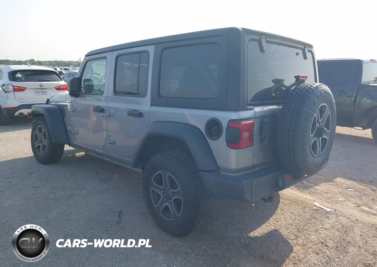 2019 Jeep Wrangler Unlimited Sport S 4X4 VIN:1C4HJXDN3KW533751 - 3