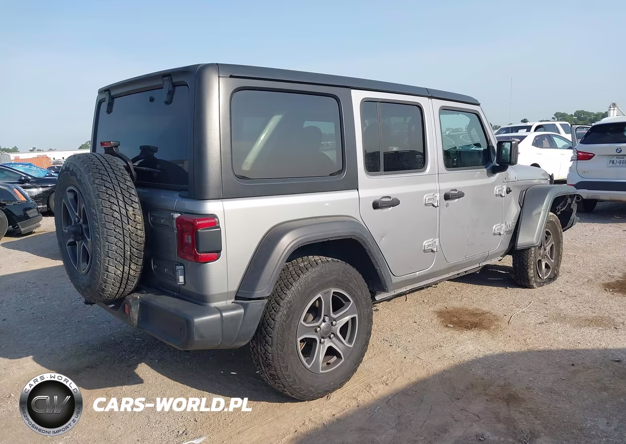 2019 Jeep Wrangler Unlimited Sport S 4X4 VIN:1C4HJXDN3KW533751 - 4