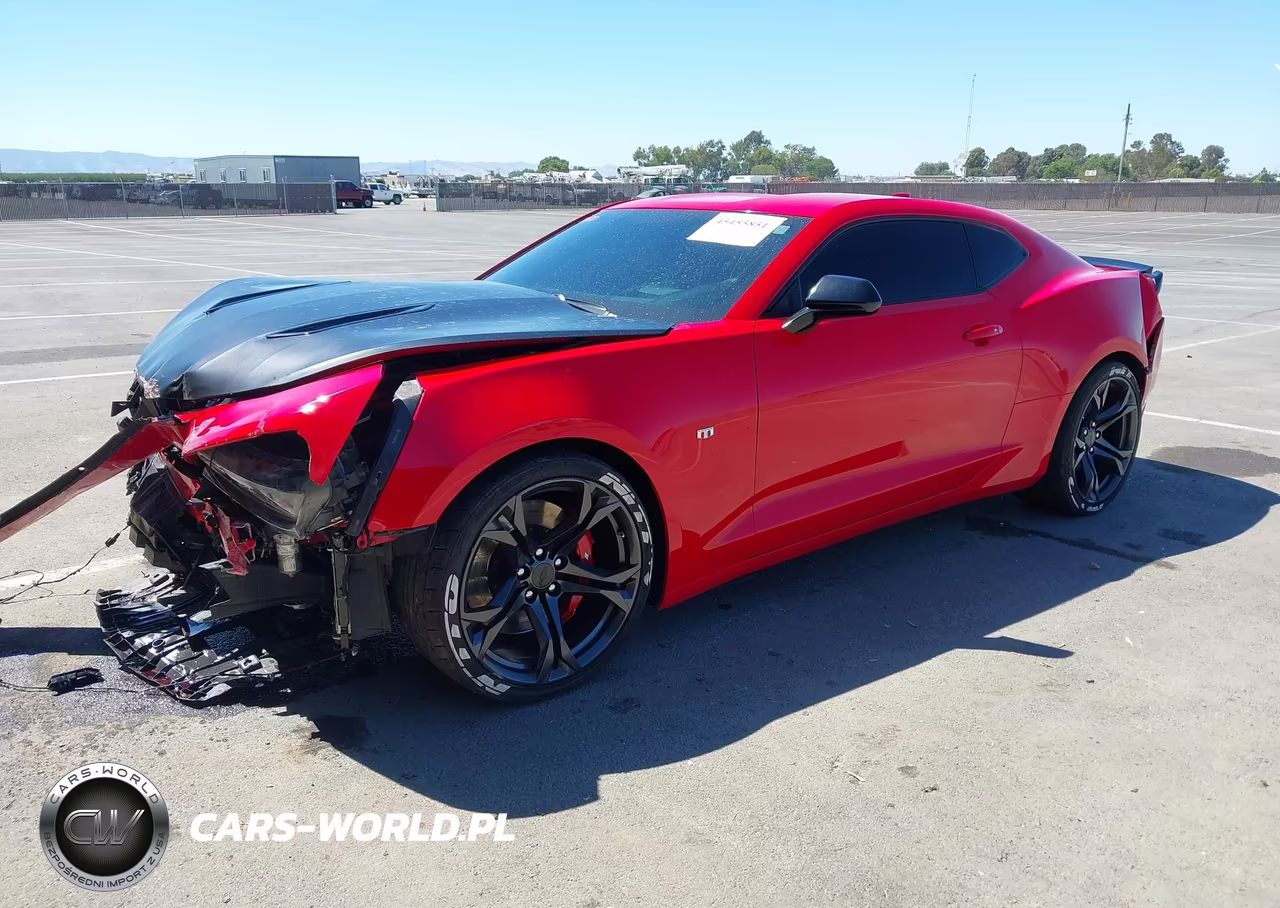 2018 Chevrolet Camaro 1Ss VIN:1G1FE1R73J0128079 - 2