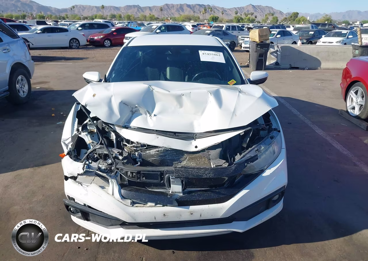 2019 Honda Civic Sport VIN:2HGFC2F81KH553881 - 12