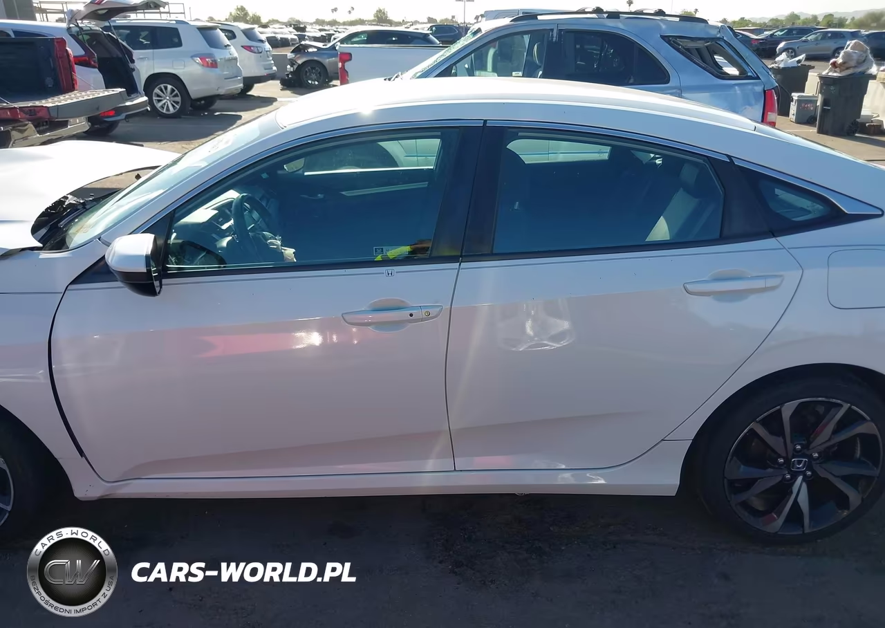 2019 Honda Civic Sport VIN:2HGFC2F81KH553881 - 14