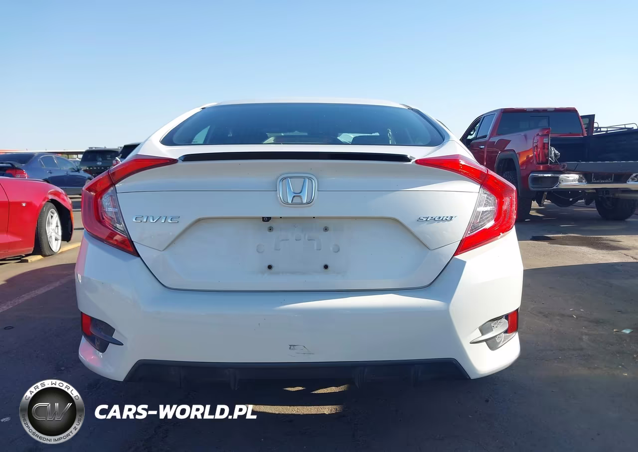 2019 Honda Civic Sport VIN:2HGFC2F81KH553881 - 16