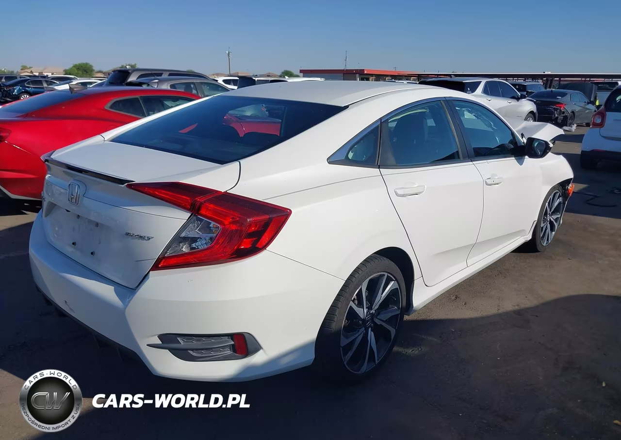 2019 Honda Civic Sport VIN:2HGFC2F81KH553881 - 4