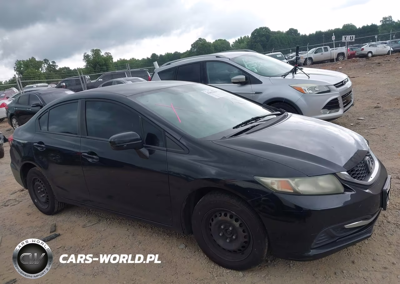 2014 Honda Civic Lx VIN:19XFB2F56EE075481 - 13