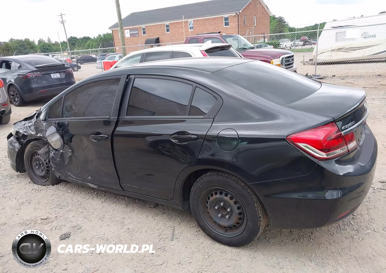 2014 Honda Civic Lx VIN:19XFB2F56EE075481 - 14