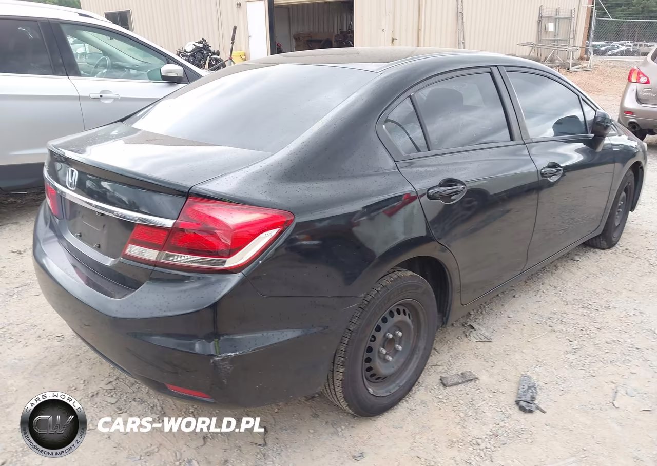2014 Honda Civic Lx VIN:19XFB2F56EE075481 - 4
