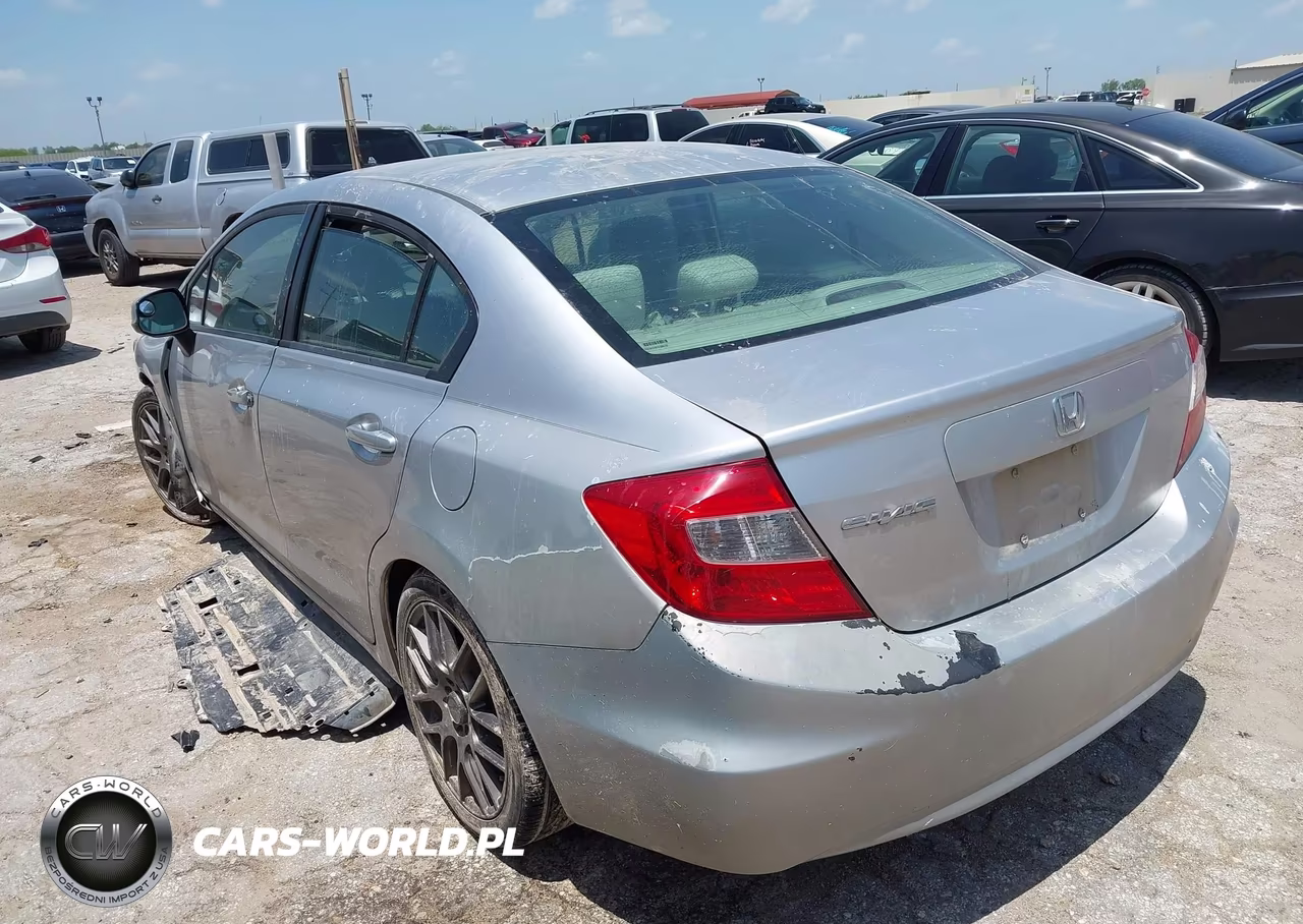 2012 Honda Civic Lx VIN:19XFB2F55CE084783 - 3