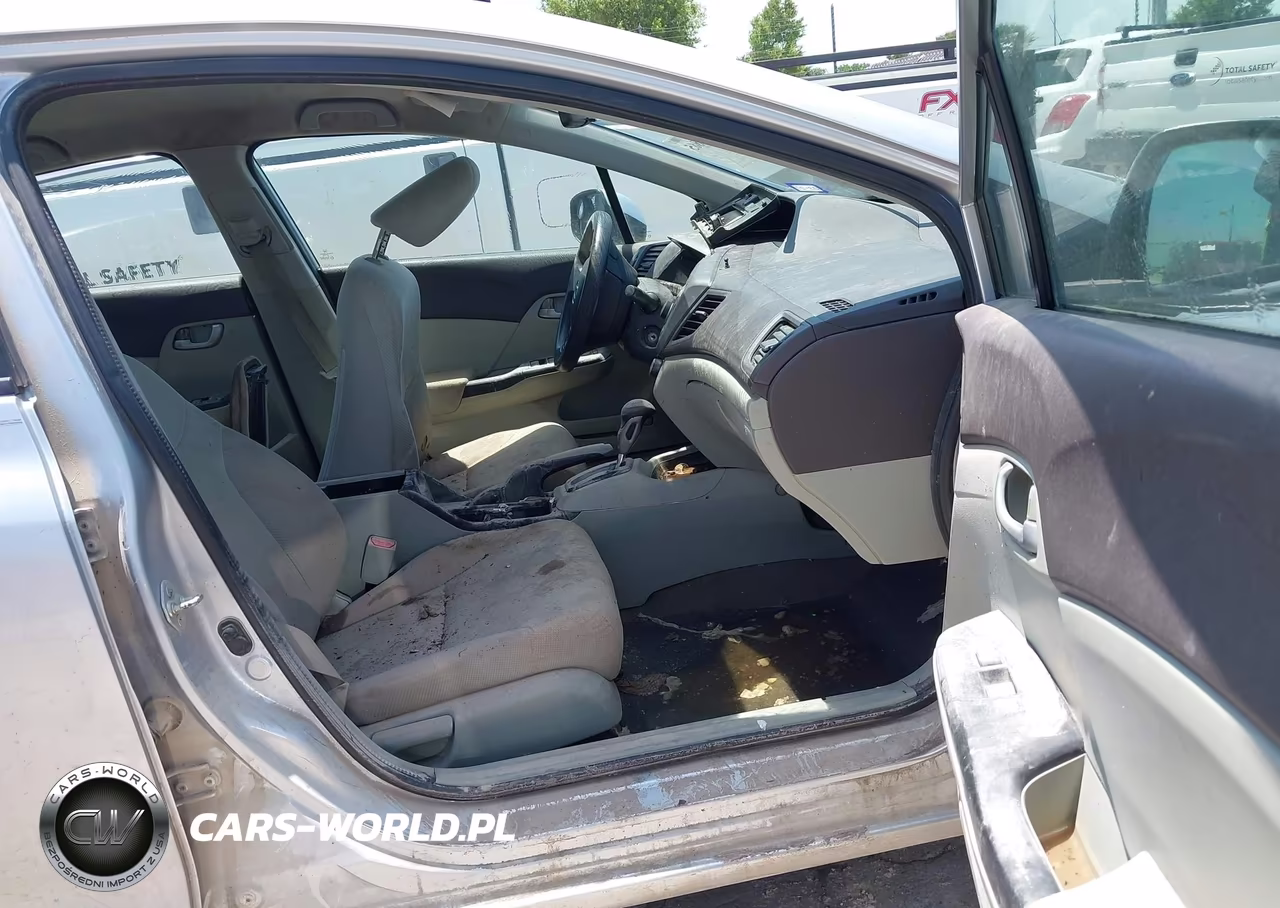 2012 Honda Civic Lx VIN:19XFB2F55CE084783 - 5