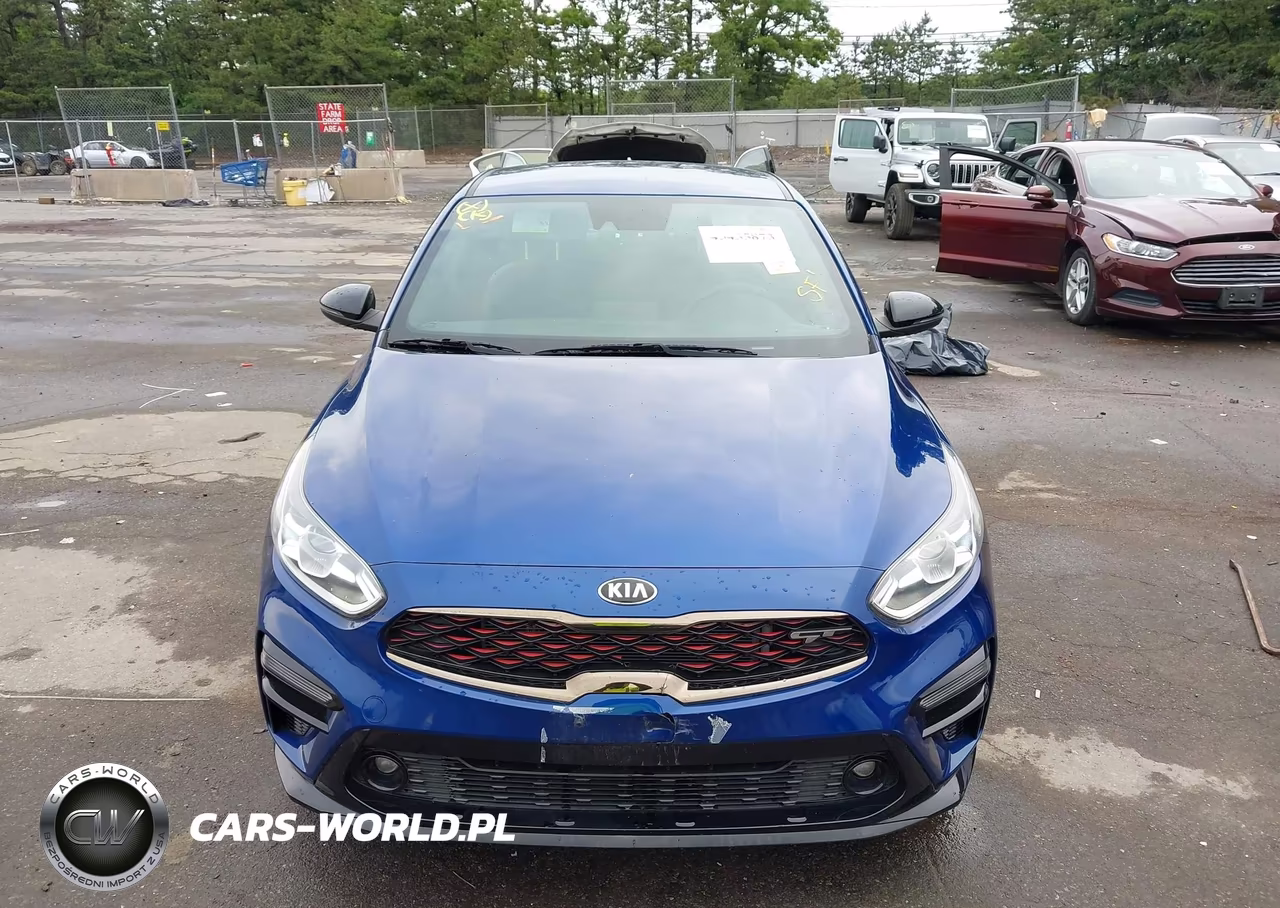 2021 Kia Forte Gt VIN:3KPF44AC1ME272973 - 12