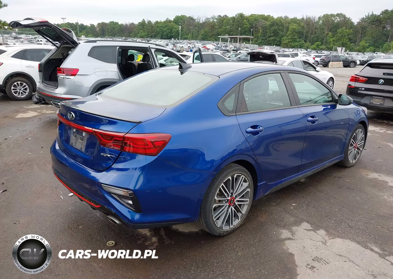2021 Kia Forte Gt VIN:3KPF44AC1ME272973 - 4