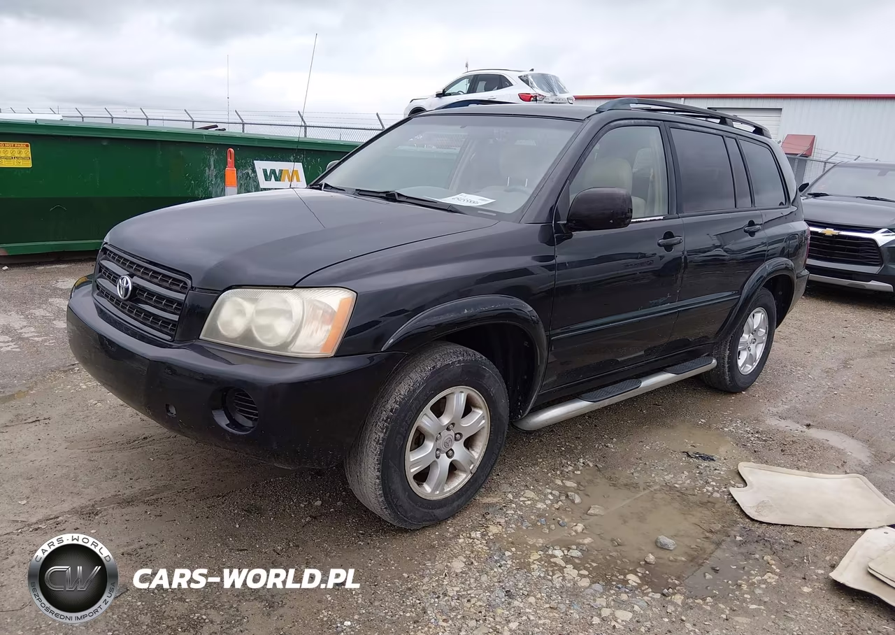 2002 Toyota Highlander V6 VIN:JTEGF21A720031423 - 2