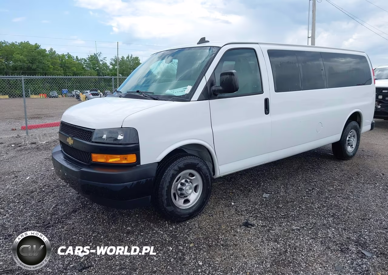 2021 Chevrolet Express Passenger Rwd 3500 Extended Wheelbase Ls VIN:1GAZGNFP7M1155402 - 6