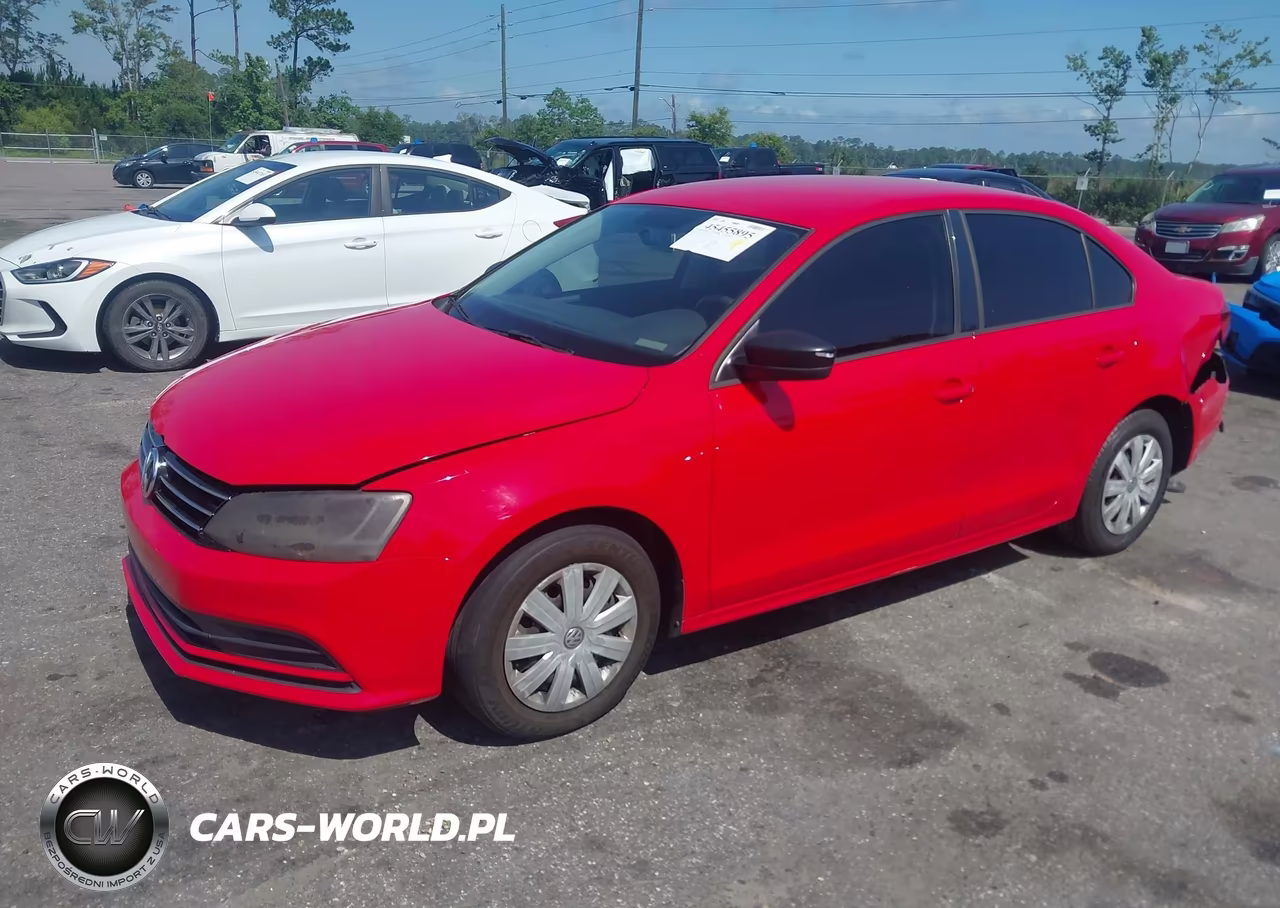 2015 Volkswagen Jetta 2.0L S VIN:3VW2K7AJ9FM343668 - 2