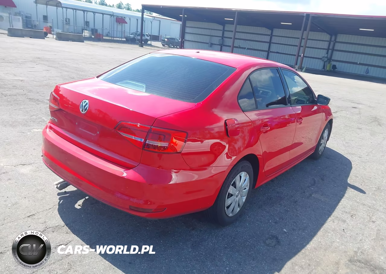 2015 Volkswagen Jetta 2.0L S VIN:3VW2K7AJ9FM343668 - 4