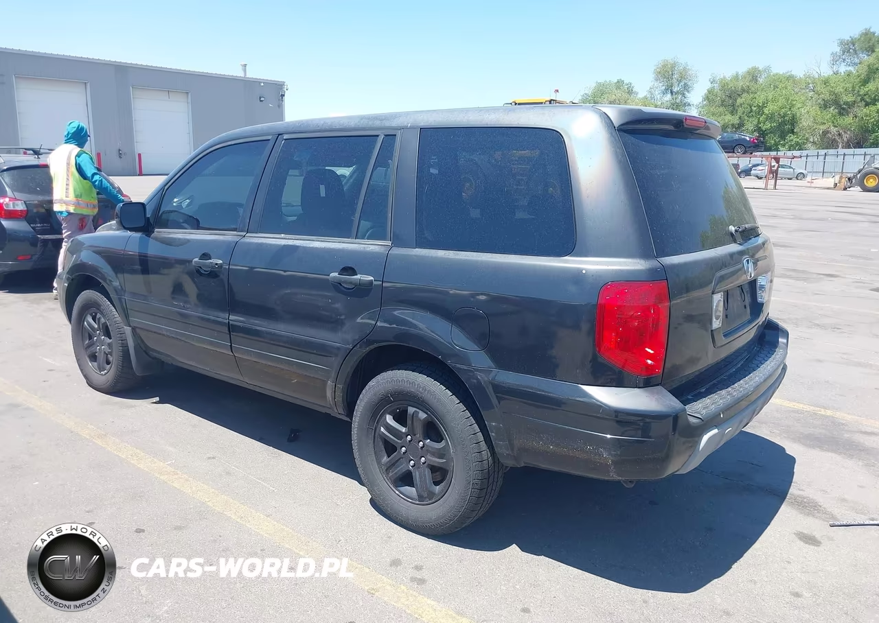 2005 Honda Pilot Ex VIN:5FNYF18455B042929 - 3