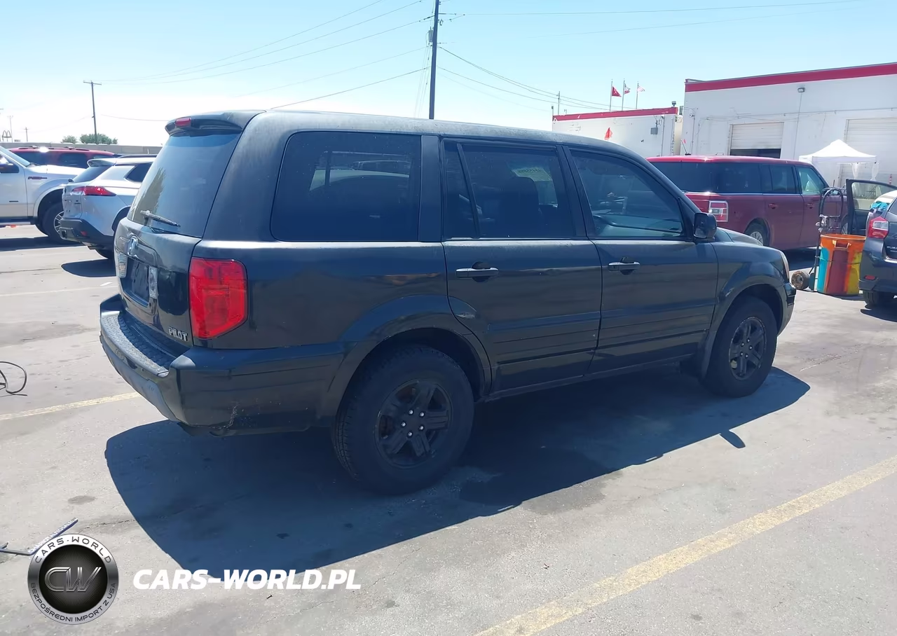 2005 Honda Pilot Ex VIN:5FNYF18455B042929 - 4