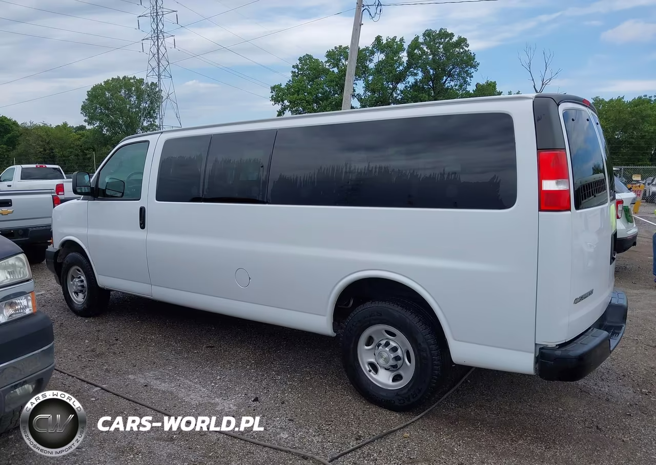 2021 Chevrolet Express Passenger Rwd 3500 Extended Wheelbase Ls VIN:1GAZGNFP1M1155315 - 14