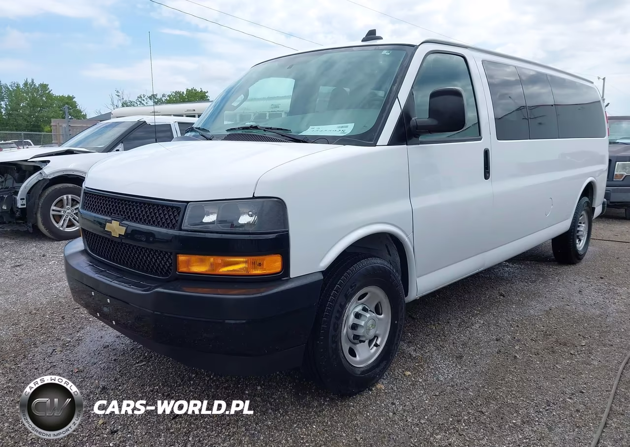 2021 Chevrolet Express Passenger Rwd 3500 Extended Wheelbase Ls VIN:1GAZGNFP1M1155315 - 2