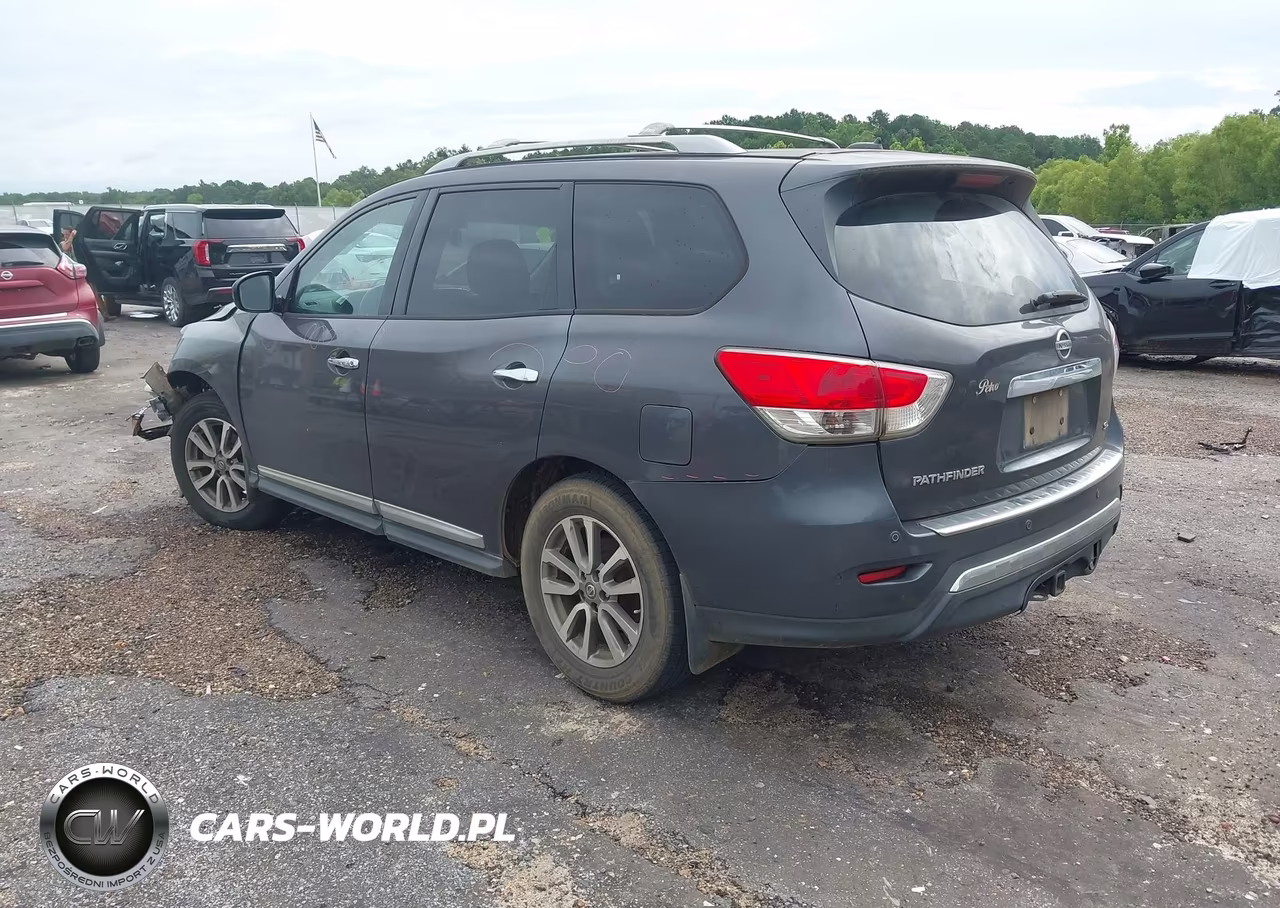 2014 Nissan Pathfinder Sl VIN:5N1AR2MN5EC713778 - 3