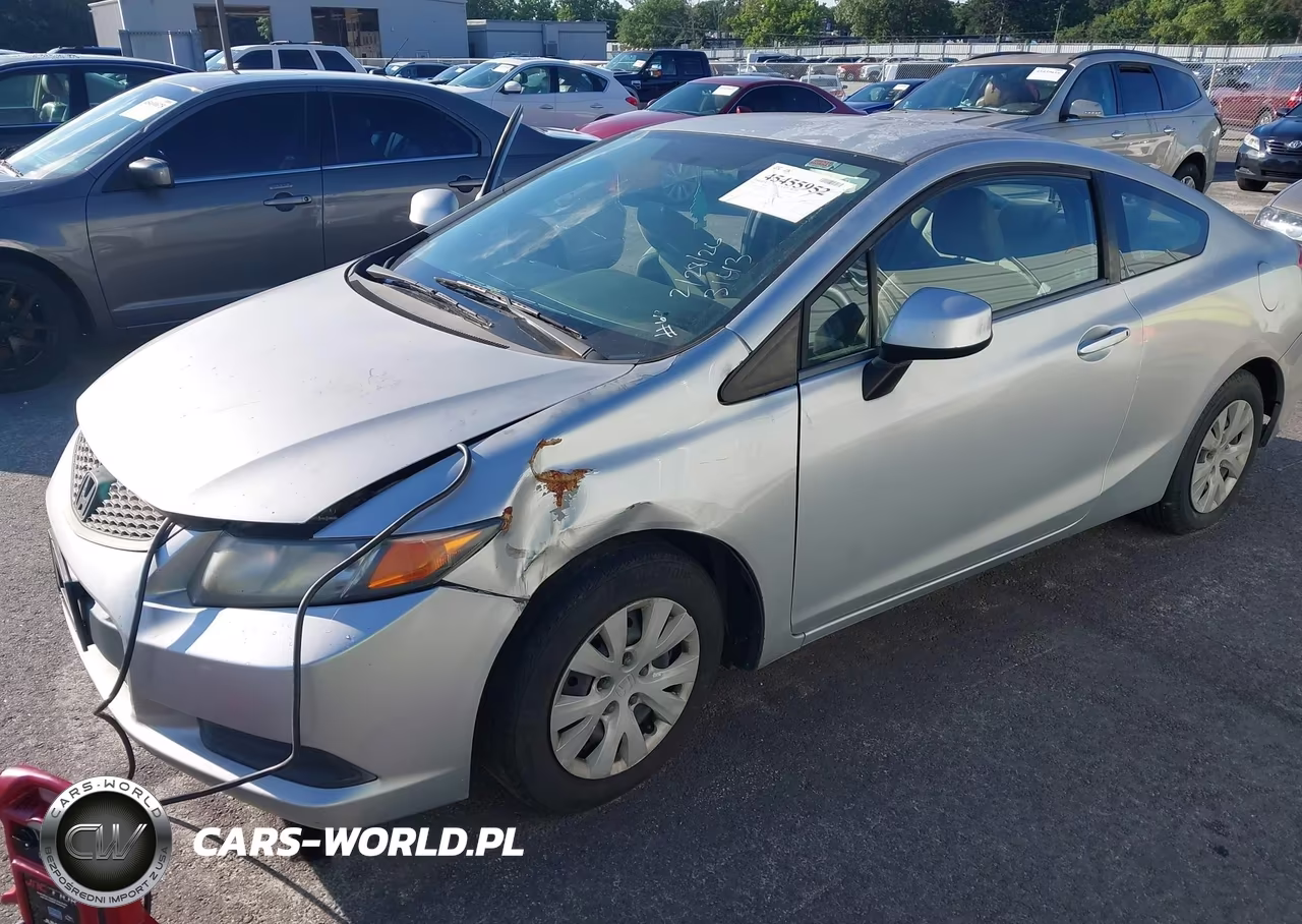 2012 Honda Civic Lx VIN:2HGFG3B53CH523143 - 2